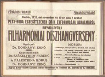 „Mikoron Dávid…” – 1923 zenei öröksége