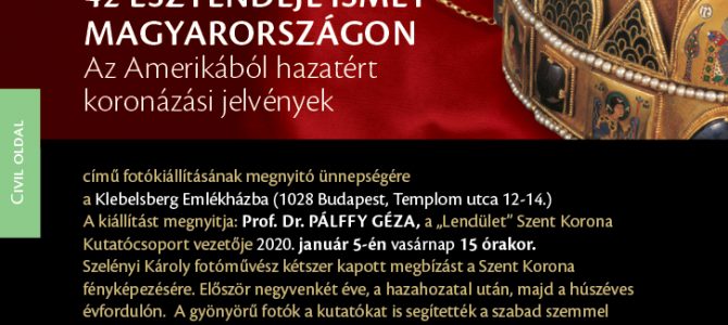 A Klebelsberg Emlékház 2020. január 5-i nagysikerű évnyitó rendezvényről készült videók