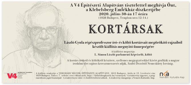 KORTÁRSAK – László Gyula régészprofesszor író- és költő kortársait megörökítő rajzaiból készült kiállítás